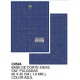 Base de corte 60 x 45 cm AZUL