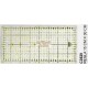 Regla Patchwork en centimetros 15x30 cm