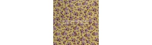Telas de flores