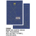 Base de corte 45 X 30 cm AZUL