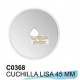 Cuchilla lisa para cutter 45 mm 