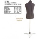 Maniqui Hombre  regulable 42-50