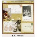 Papel  para decoupage 813235